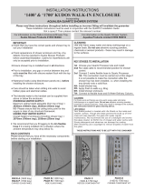 KUDOS 1400 Installation Instructions Manual