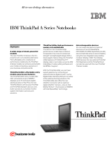 IBM A20M User manual