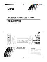 JVC RX-6100VBK User manual