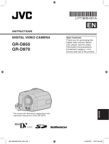 JVC GR-D850 User manual
