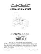 Cub Cadet 5254 User manual