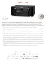 Marantz AV amplifier Operating instructions