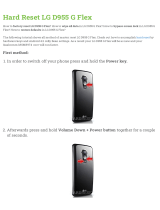 LG D955 G Flex User manual