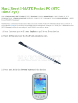 i-mate Pocket PC (HTC Himalaya) User manual