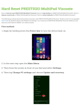 Prestigio MultiPad VISCONTE User manual