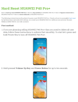 Huawei P40 Pro+ Hard reset manual