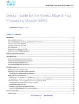 Cisco Edge Fog Fabric User guide