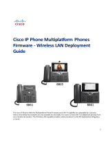 Cisco IP Phone 8851 User guide
