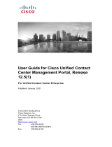 Cisco Unified Contact Center Management Portal User guide