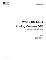 wbox 0E-HDB1MP36 Operating instructions