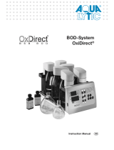 Aqualytic OxiDirect BOD-System User manual