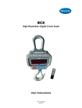 Brecknell BCS Series Crane User manual