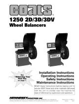 HENNESSY INDUSTRIES 1250 Series Balancer Owner's manual