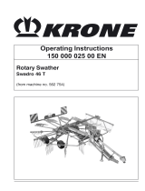 Krone Swadro 46 T Operating instructions