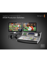 Blackmagicdesign ATEM 1 M/E Production Switcher Chassis Operating instructions