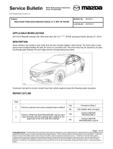 Mazda Mazda 6 Service Bulletin