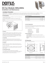 Domus Ventilation DX Series Installation and Maintenance Manual