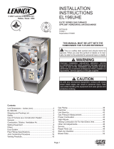 Lennox EL196UHE Series Units Installation guide
