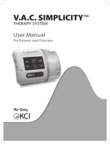 Acelity KCI V.A.C. SIMPLICITY User manual