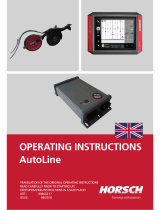 horsch AutoLine Operating Instructions Manual