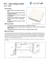 SystemAir Free cooling control FCC Owner's manual