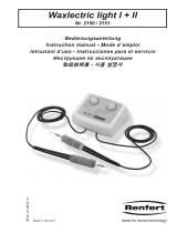 Renfert Waxlectric light I User manual