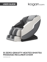 Kogan S1 ZERO-GRAVITY HEATED SHIATSU MASSAGE RECLINER CHAIR User manual
