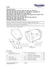 TRIUMPH Explorer XC Fitting Instructions Manual
