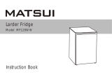 Matsui MF128WW User manual