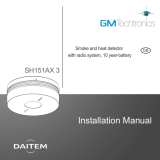 Daitem SH151AX 3 Installation guide