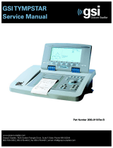 GSi TYMPSTAR Series User manual