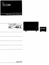 ICOM IC-4KL Owner's manual