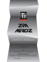 TiLite AERO Z Owner's manual