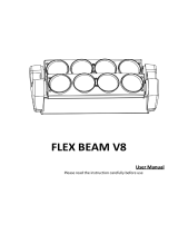 ArtFox Lightning FLEX BEAM V8 User manual