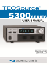 Arroyo Instruments TECSource 5305 User manual