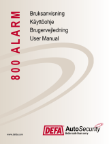 DEFA 800 User manual