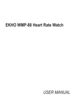 Ekho WMP-88 User manual
