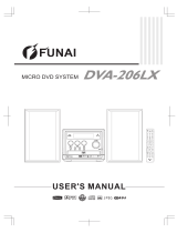 Funai DVA-206LX User manual