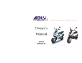 ADLY MOTO GTA 50 Owner's manual