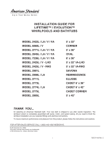 American Standard 2425VC-RHO.020 Installation guide