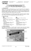 Assa Abloy Securitron M38L Installation guide
