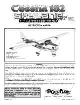 GREAT PLANES CESSNA 182 User manual
