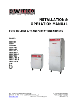 Wittco 1826 Pass Through Holding Cabinets Owner's manual