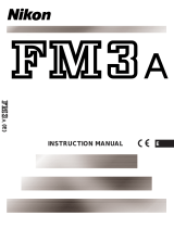 Nikon FM3A Owner's manual