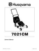 Husqvarna 7021CM Owner's manual