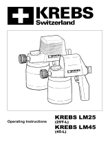 KREBS LM25 Operating Instructions Manual