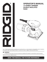 RIDGID R2500 User manual