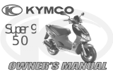 KYMCO SUPER 9 Owner's manual