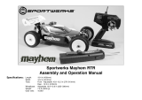 Sportwerks Mayhem Assembly And Operation Manual