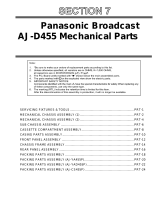 Panasonic AJ-D455 User manual